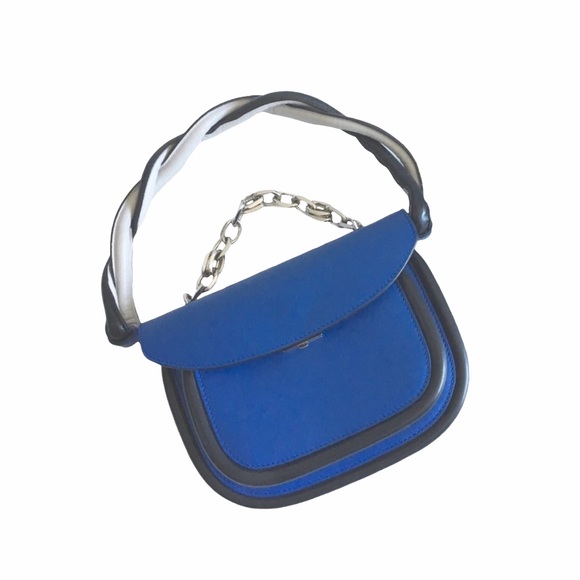 SOLD Marni ☻ Titan Bag ☻︎ Twisted Handle Convertible Clutch Satchel Bag ☻ - Picture 8 of 17